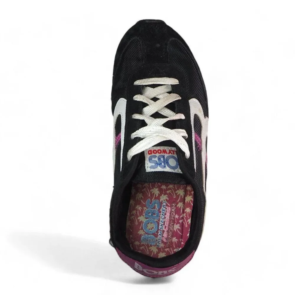 Skechers by Bobs Hollywood Sunset Retro Style Casual Sneakers 34166 Women's 7.5‎